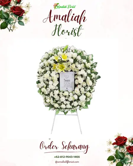 Krans Bunga Duka Cigadog Cisalak